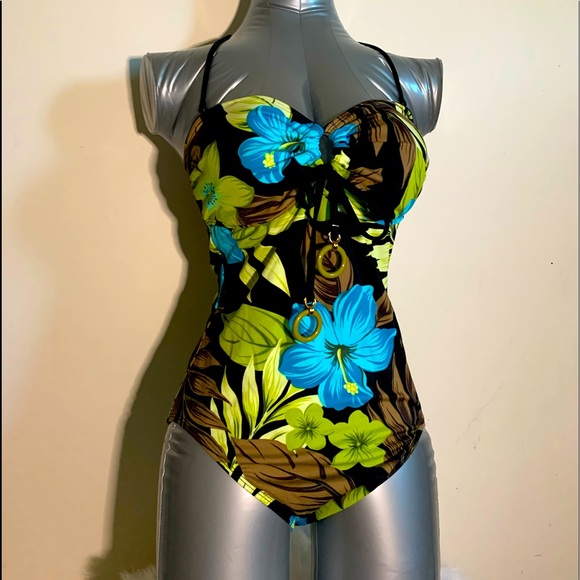 Leilani one piece bathing suit swimsuit - Picture 1 of 7